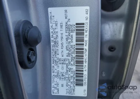 2015 Toyota Tacoma Double Cab Long Bed z USA, uszkodzony, nr VIN 3TMMU4FN8FM076491